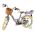 Volare Blossom Kinderfiets - Meisjes - 16 inch - Paars - Twee Handremmen