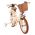 Volare Ashley Kinderfiets - Meisjes - 14 inch - Creme