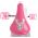 Volare Unicorn Kinderfiets - Meisjes - 14 inch - Wit