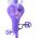 Volare Lovely Kinderfiets - Meisjes - 20 inch - Paars