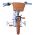Volare Ashley Kinderfiets - Meisjes - 12 inch - Pastel Blauw