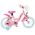Magic Royals Kinderfiets - Meisjes - 14 inch - Roze - Twee handremmen