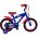 Turbo Crew Kinderfiets - Jongens - 14 inch - Blauw Rood - Twee handremmen