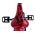 Turbo Crew Kinderfiets - Jongens - 14 inch - Blauw Rood - Twee handremmen