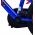 Turbo Crew Kinderfiets - Jongens - 14 inch - Blauw Rood - Twee handremmen
