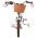 Volare Blossom Kinderfiets - Meisjes - 14 inch - Wit