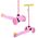 BOLDCUBE Teeny driewielstep - Roze