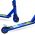 BOLDCUBE Stuntstep - Marine Blauw