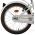 Volare Blossom Kinderfiets - Meisjes - 18 inch - Wit - Twee handremmen