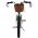 Volare Blossom Kinderfiets - Meisjes - 18 inch - Wit - Twee handremmen