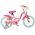 Magic Royals Kinderfiets - Meisjes - 16 inch - Roze - Twee Handremmen