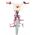 Magic Royals Kinderfiets - Meisjes - 16 inch - Roze - Twee Handremmen