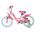 Magic Royals Kinderfiets - Meisjes - 16 inch - Roze - Twee Handremmen