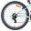 Volare Boost Kinderfiets - 24 inch - Wit/Mintgroen - 21 Speed