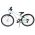 Volare Boost Kinderfiets - 24 inch - Wit/Mintgroen - 21 Speed