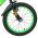 Volare Strike Kinderfiets - Jongens - 16 inch - Zwart Groen - Twee Handremmen
