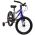 Literide Kinderfiets - Jongens - 16 inch - Blauw - Twee handremmen