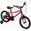 Literide Kinderfiets - Jongens - 16 inch - Rood - Twee handremmen