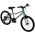 Literide Kinderfiets - Jongens - 20 inch - Turquoise/Zilver - Twee handremmen