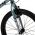 Literide Kinderfiets - Jongens - 20 inch - Turquoise/Zilver - Twee handremmen