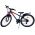 Volare XC Race Kinderfiets - 24 inch - Rood Grijs - 21 versnellingen
