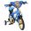 Paw Patrol -Rubble & Crew - Kinderfiets - Jongens - 12 inch - Blauw - Twee handremmen
