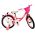 Volare Ashley Kinderfiets - Meisjes - 18 inch - Roze Rood