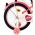 Volare Ashley Kinderfiets - Meisjes - 18 inch - Roze Rood