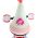 Volare Ashley Kinderfiets - Meisjes - 18 inch - Roze Rood