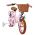 Volare Ashley Kinderfiets - Meisjes - 12 inch - Roze