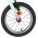 Volare Milano Kinderfiets - Meisjes - 14 inch - Mintgroen - Twee handremmen