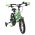 Volare Venom Kinderfiets - Jongens - 14 inch - Groen - Twee handremmen