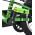 Volare Venom Kinderfiets - Jongens - 14 inch - Groen - Twee handremmen
