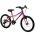 Literide Kinderfiets - Meisjes - 20 inch - Paars/Roze - Twee handremmen