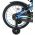 Volare Chrome Kinderfiets - Jongens - 16 inch - Blauw Groen - Twee Handremmen