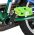 Volare Chrome Kinderfiets - Jongens - 16 inch - Blauw Groen - Twee Handremmen