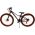 Volare Gradient Kinderfiets - Jongens - 26 inch - Zwart Oranje - 7 versnellingen