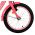 Volare Ashley Kinderfiets - Meisjes - 16 inch - Roze Rood
