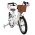 Volare Blossom Kinderfiets - Meisjes - 16 inch - Wit - Twee Handremmen