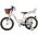Volare Blossom Kinderfiets - Meisjes - 16 inch - Wit - Twee Handremmen