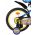 Paw Patrol -Rubble & Crew Kinderfiets - Jongens - 16 inch - Blauw