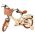 Volare Ashley Kinderfiets - Meisjes - 12 inch - Creme - Twee handremmen