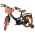 Volare Ashley Kinderfiets - Meisjes - 14 inch - Zwart - Twee Handremmen
