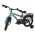 Volare Thombike Kinderfiets - Jongens - 14 inch - Blauw Grijs