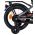 Volare Thombike Kinderfiets - Jongens - 14 inch - Oranje Grijs
