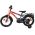 Volare Thombike Kinderfiets - Jongens - 14 inch - Oranje Grijs
