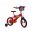 Disney Cars Kinderfiets - Jongens - 14 inch - Rood - Twee handremmen