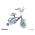Disney Frozen 2 Kinderfiets - Meisjes - 12 inch - Blauw/Paars - Twee handremmen