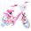 Magic Royals Kinderfiets - Meisjes - 12 inch - Roze - Twee Handremmen