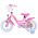 Magic Royals Kinderfiets - Meisjes - 12 inch - Roze - Twee Handremmen